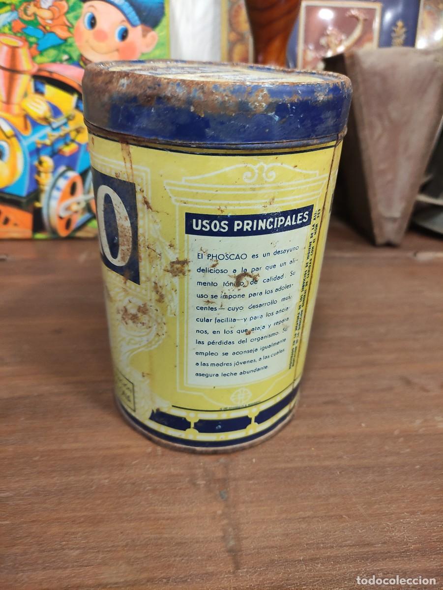 Cajas y cajitas met&aacute;licas: Bote de Phoscao antiguo - Foto 2