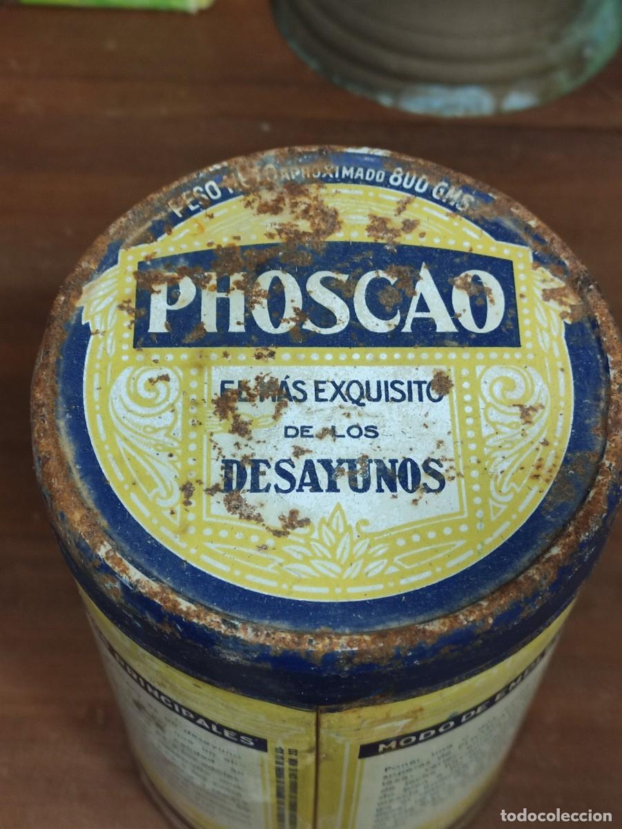 Cajas y cajitas met&aacute;licas: Bote de Phoscao antiguo - Foto 4