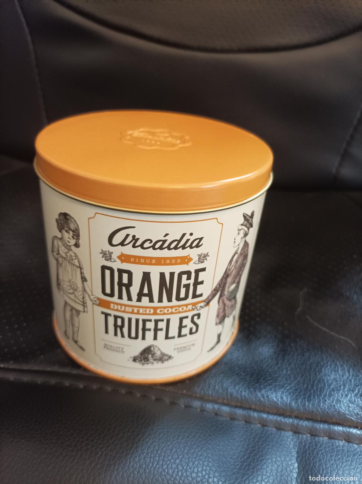 Cajas y cajitas met&aacute;licas: CAJA DE LATA DE TRUFAS 10X9 CMS - Foto 2