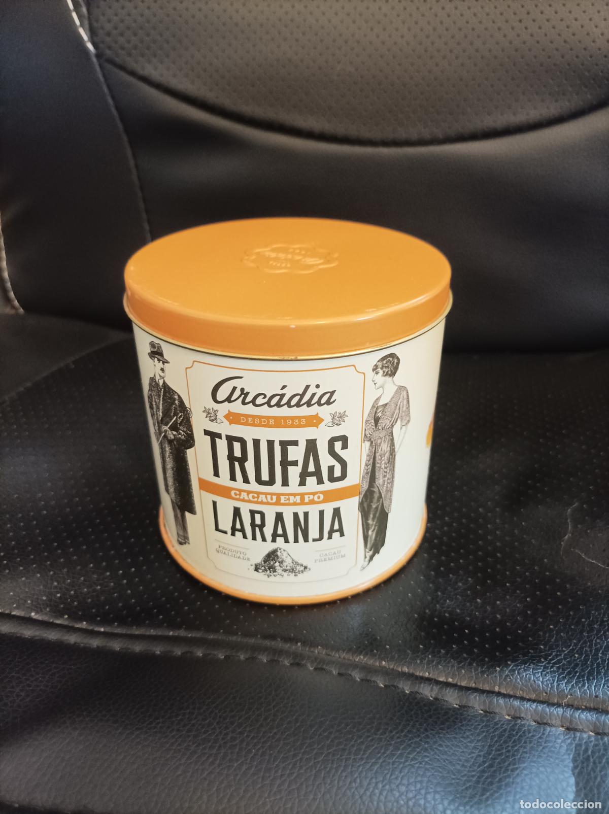 Cajas y cajitas met&aacute;licas: CAJA DE LATA DE TRUFAS 10X9 CMS - Foto 1
