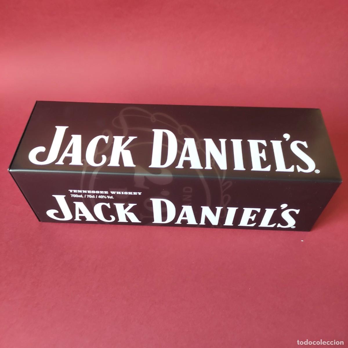 Cajas y cajitas met&aacute;licas: LATA ESTUCHE . Jack Daniels Whiskey - Foto 1