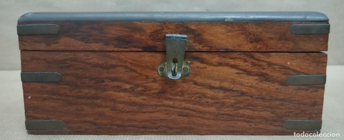 Cajas y cajitas met&aacute;licas: CAJA DE MADERA DECORACI&Oacute;N EN BRONCE - Foto 2