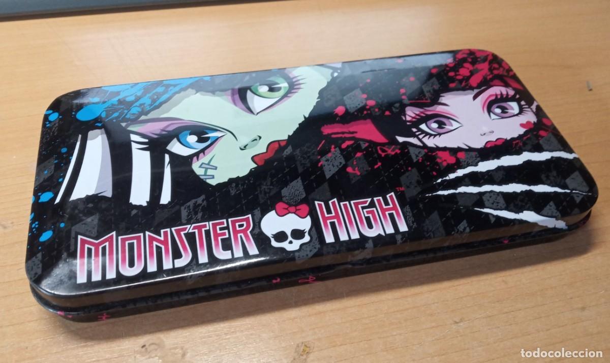 Cajas y cajitas met&aacute;licas: Estuche metalico Monster High 22x11x3 cm