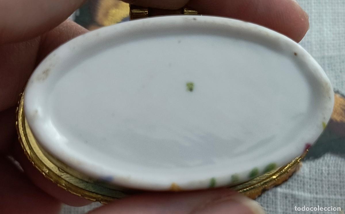 Cajas y cajitas met&aacute;licas: CAJITA RECTANGULAR DE PORCELANA DE FLORES - Foto 5