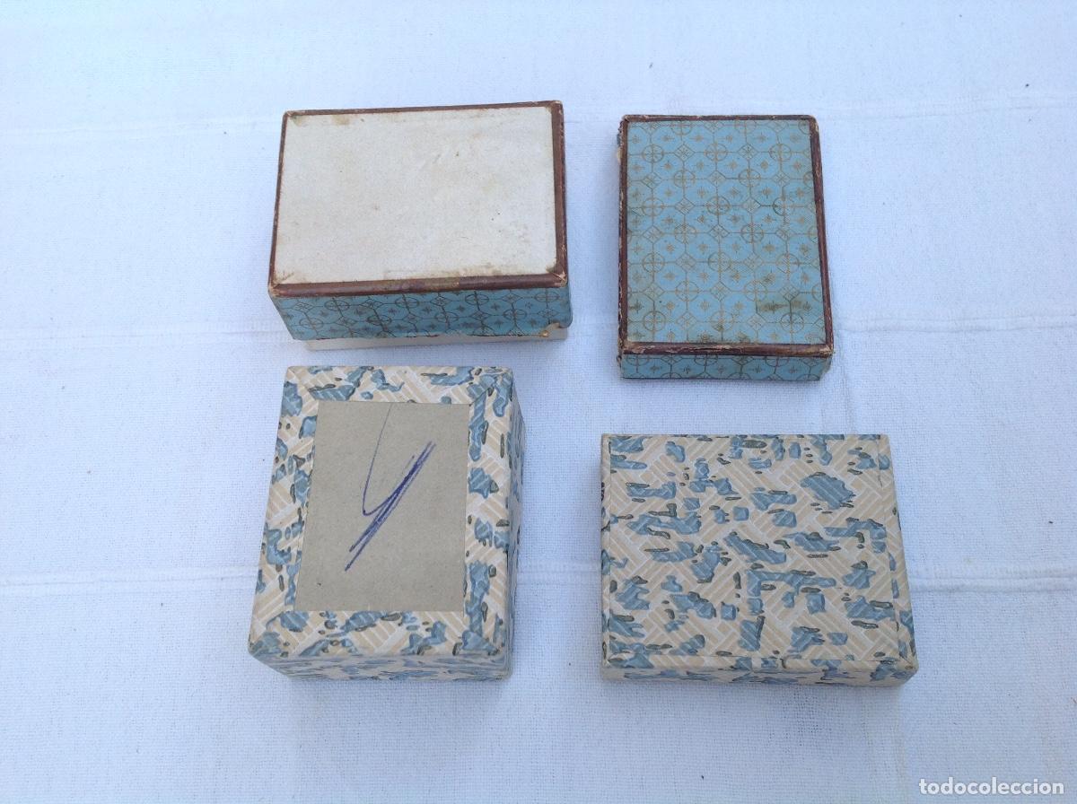 Cajas y cajitas met&aacute;licas: Dos cajitas de cart&oacute;n. - Foto 3
