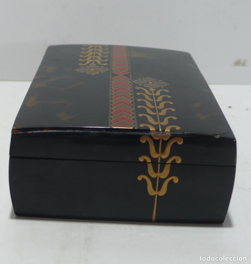 Cajas y cajitas met&aacute;licas: PEQUE&Ntilde;A CAJA EN CAREY - Foto 2