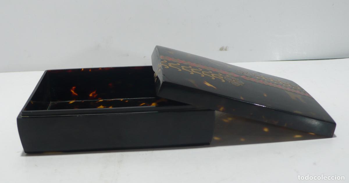 Cajas y cajitas met&aacute;licas: PEQUE&Ntilde;A CAJA EN CAREY - Foto 3