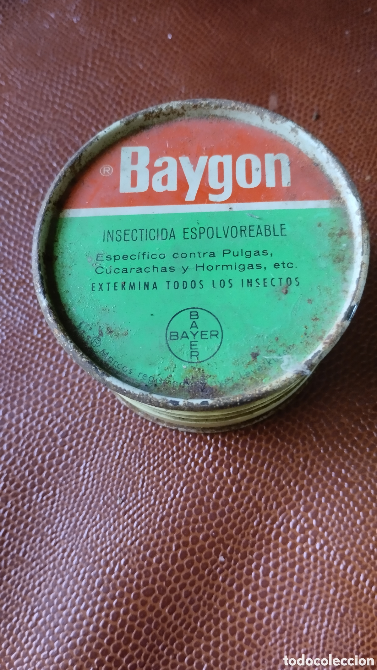 Cajas y cajitas met&aacute;licas: Caja de insecticida BAYGON de Bayer - Foto 1