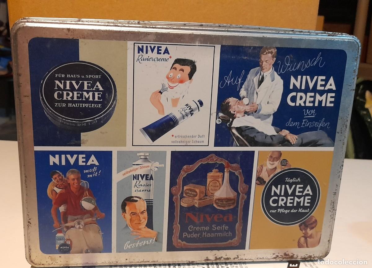 Cajas y cajitas met&aacute;licas: CAJA METALICA NIVEA CREME
