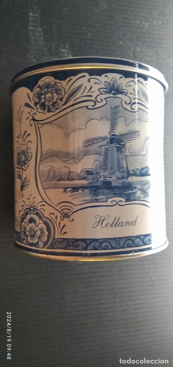 Cajas y cajitas met&aacute;licas: BOTE PARA GALLETAS,GOUDSE STROOPWAFELS,HOLLAND,IMAGENES TAPA,4 ESTACIONES DEL A&Ntilde;O