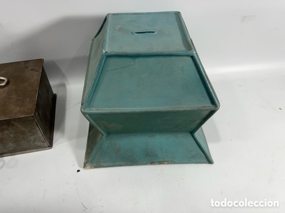 Cajas y cajitas met&aacute;licas: ANTIGUAS CAJAS DE CAUDALES - Foto 4