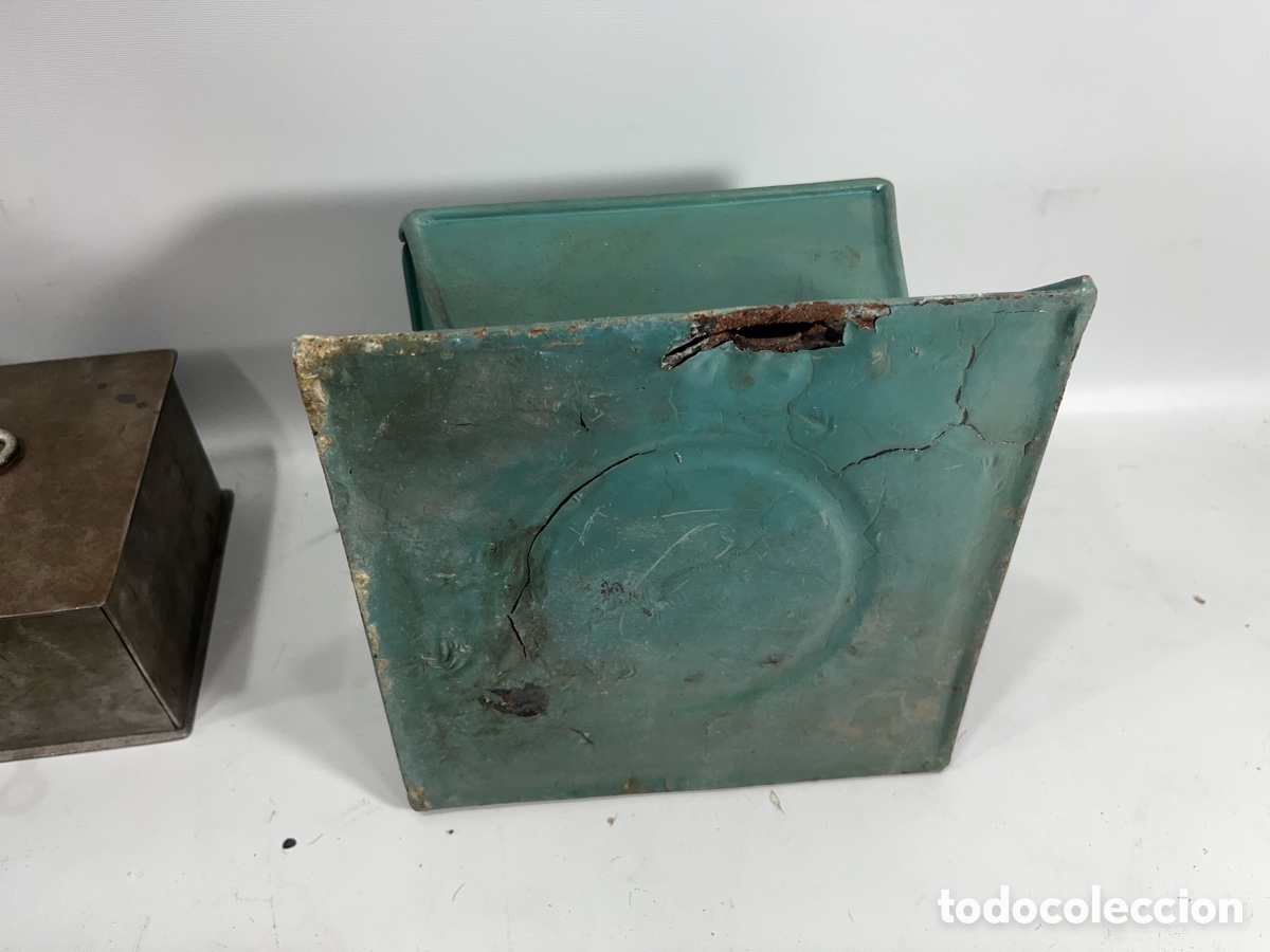 Cajas y cajitas met&aacute;licas: ANTIGUAS CAJAS DE CAUDALES - Foto 5