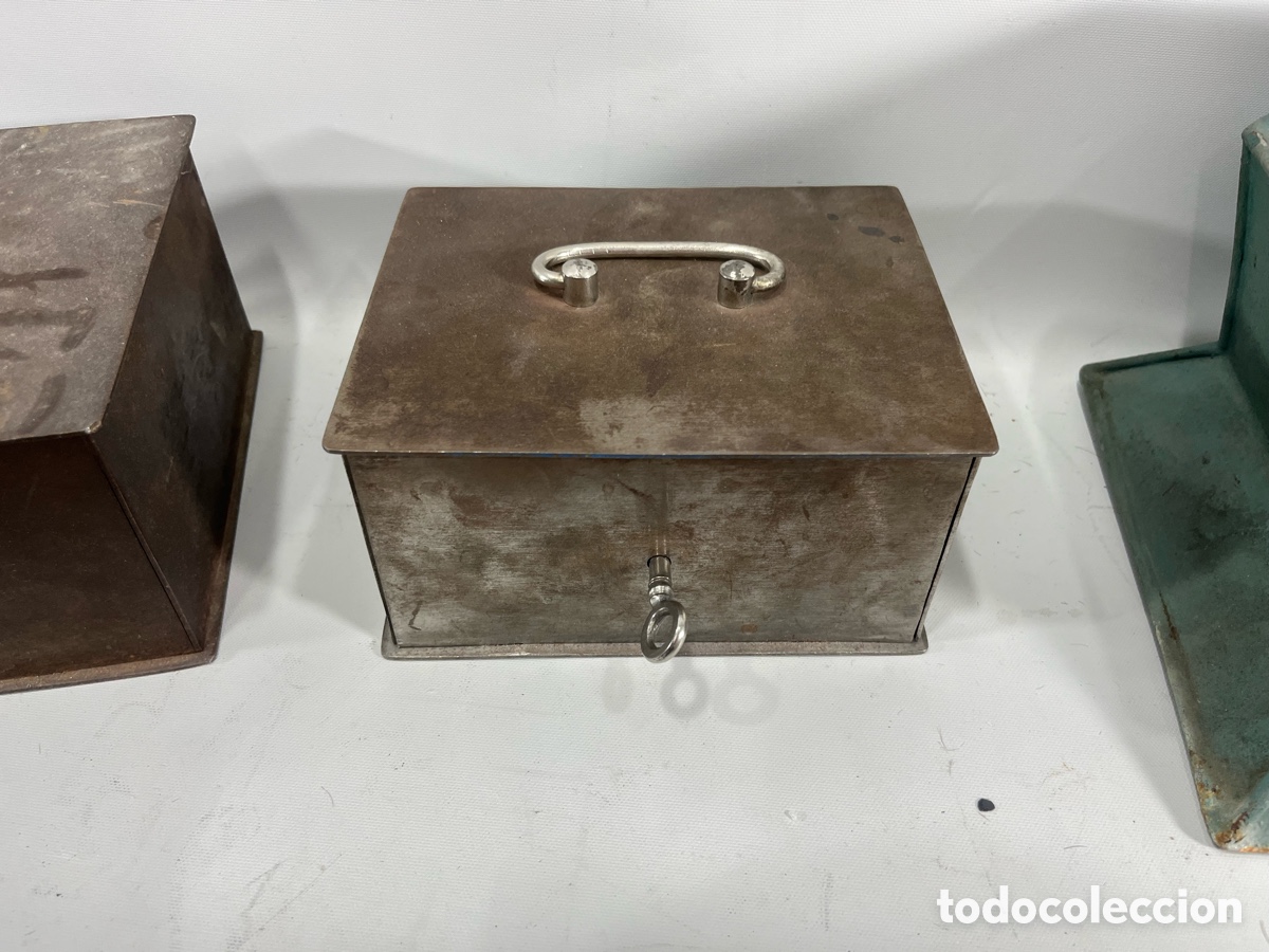 Cajas y cajitas met&aacute;licas: ANTIGUAS CAJAS DE CAUDALES - Foto 6