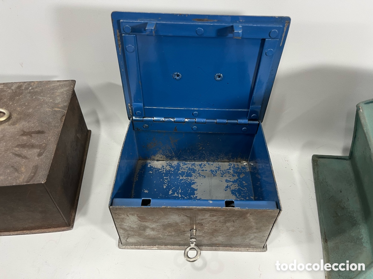 Cajas y cajitas met&aacute;licas: ANTIGUAS CAJAS DE CAUDALES - Foto 7