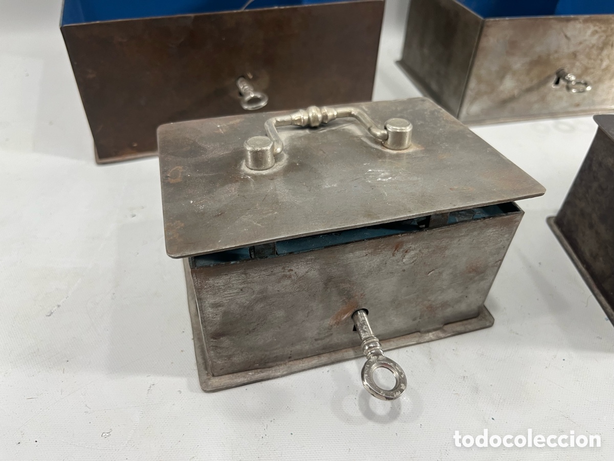 Cajas y cajitas met&aacute;licas: ANTIGUAS CAJAS DE CAUDALES - Foto 10