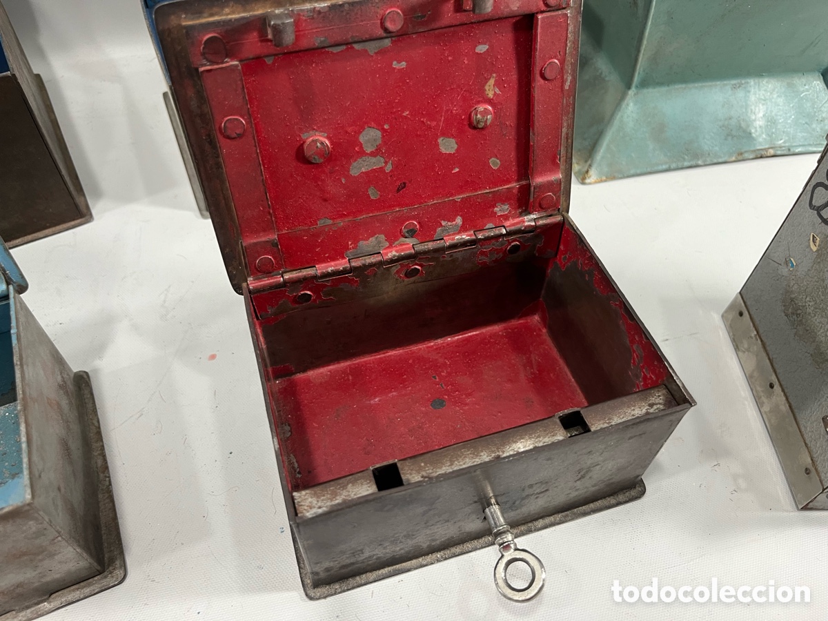 Cajas y cajitas met&aacute;licas: ANTIGUAS CAJAS DE CAUDALES - Foto 13