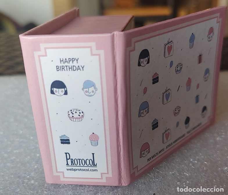 Cajas y cajitas met&aacute;licas: Caja de M&uacute;sica a manivela, HAPPY BIRTHDAY TO YOU Protocol.