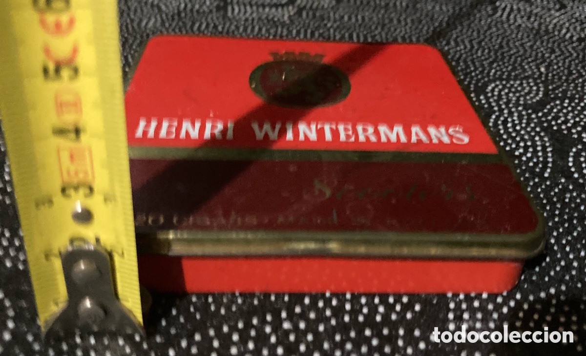 Cajas y cajitas met&aacute;licas: Caja cigarros vintage - Foto 3