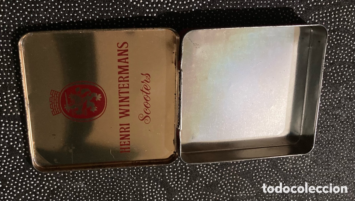 Cajas y cajitas met&aacute;licas: Caja cigarros vintage - Foto 4