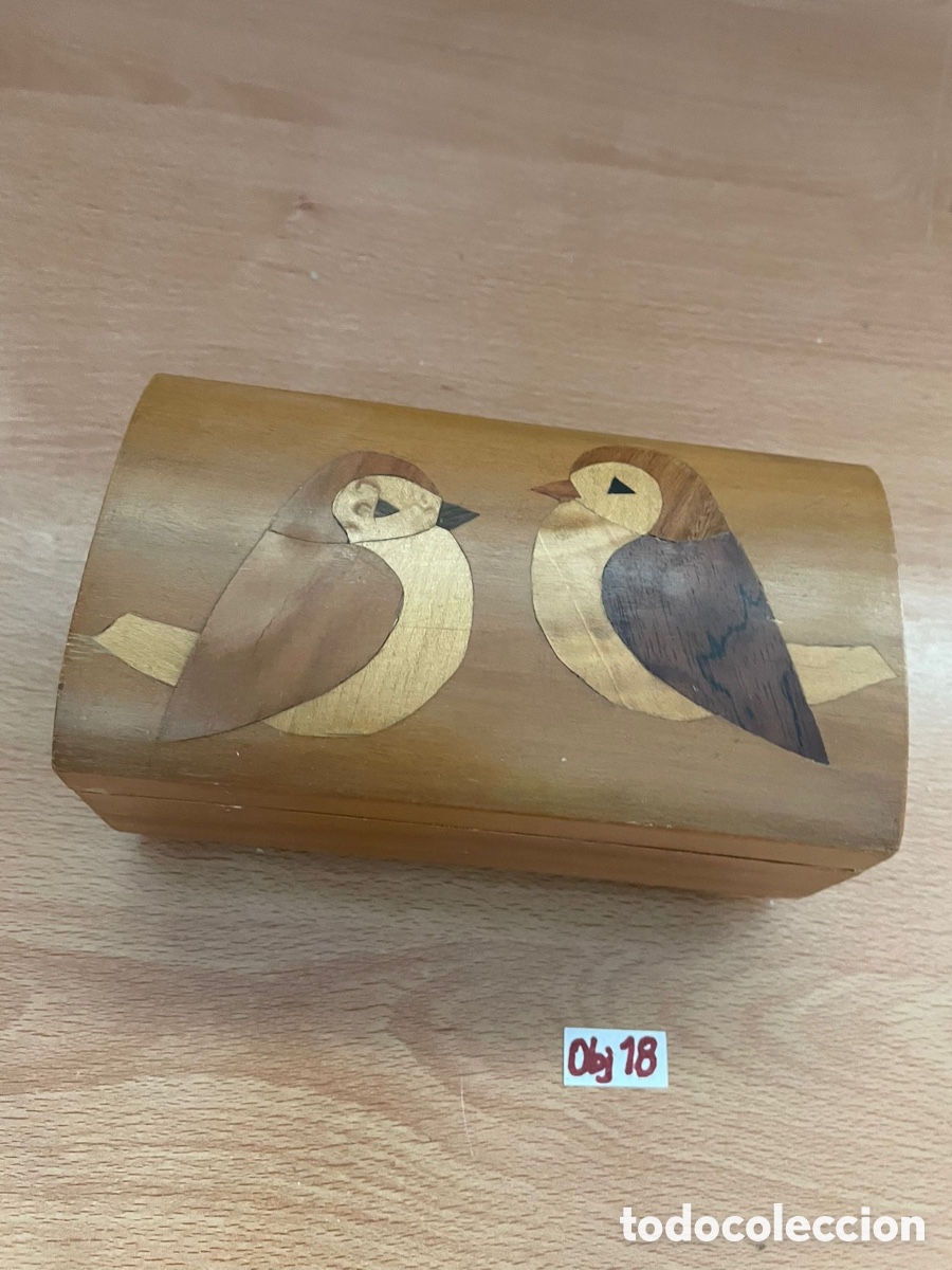 Cajas y cajitas met&aacute;licas: Caja joyero de madera japonesa - Foto 2