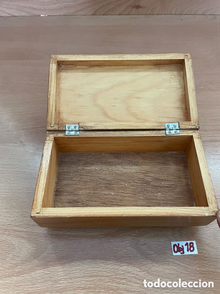 Cajas y cajitas met&aacute;licas: Caja joyero de madera japonesa - Foto 3