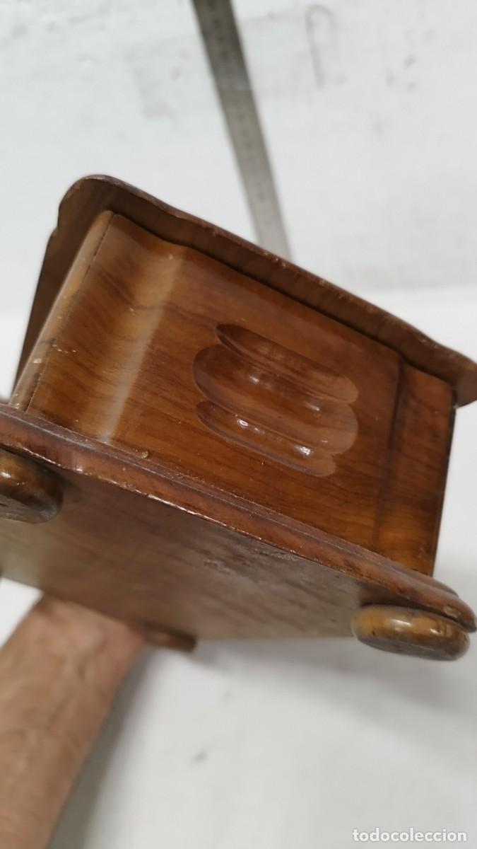 Cajas y cajitas met&aacute;licas: Antigua caja de madera,de mallorca. - Foto 8