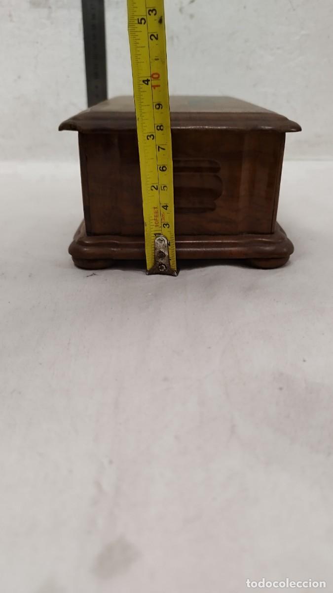 Cajas y cajitas met&aacute;licas: Antigua caja de madera,de mallorca. - Foto 13