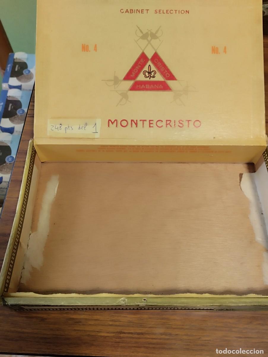 Cajas y cajitas met&aacute;licas: Caja de puros Montecristo. - Foto 2