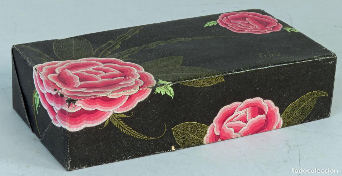 Blechdosen und Kisten: Caja cart&oacute;n Trini Gal vac&iacute;a a&ntilde;os 20