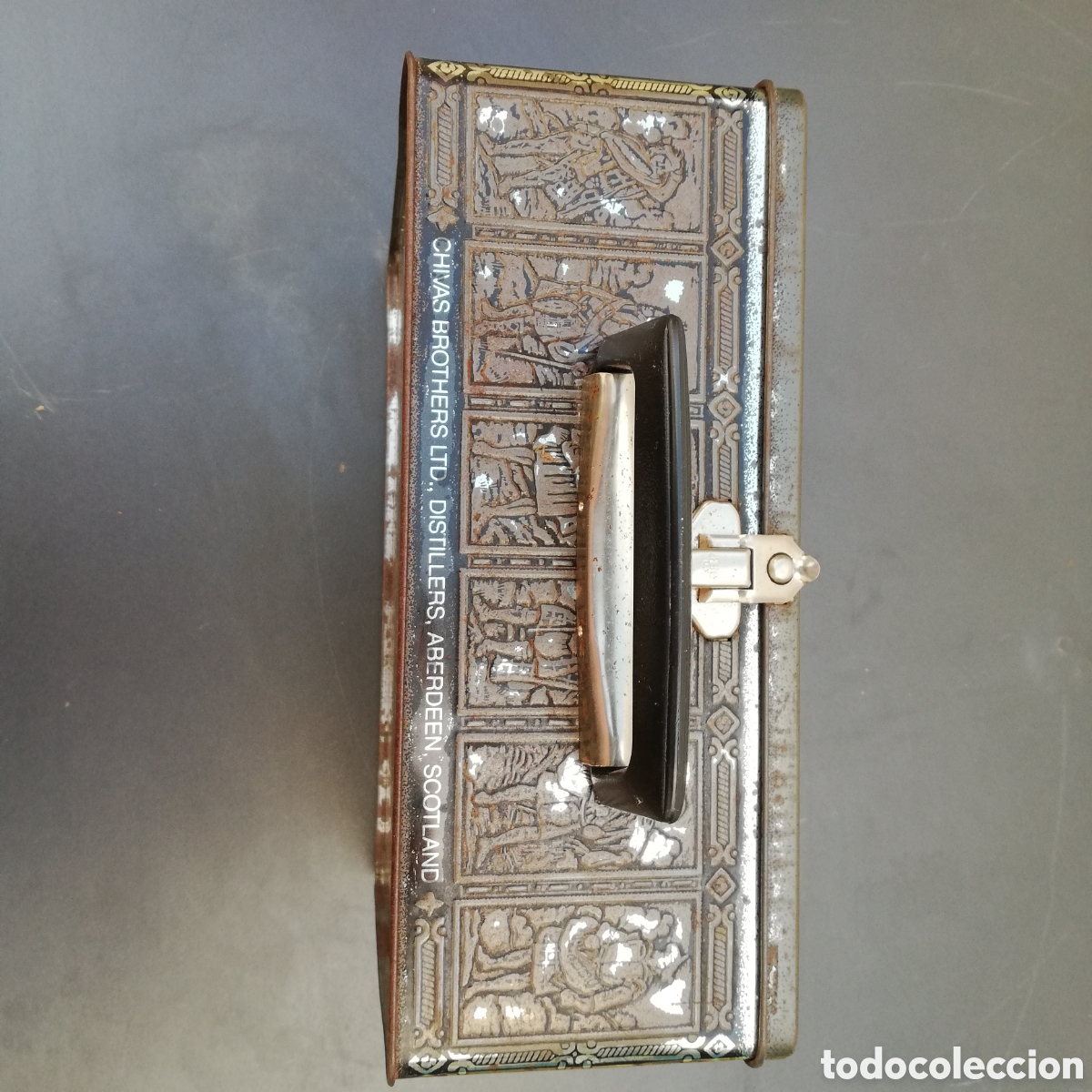 Cajas y cajitas met&aacute;licas: Caja de hojalata de Chivas - Foto 2