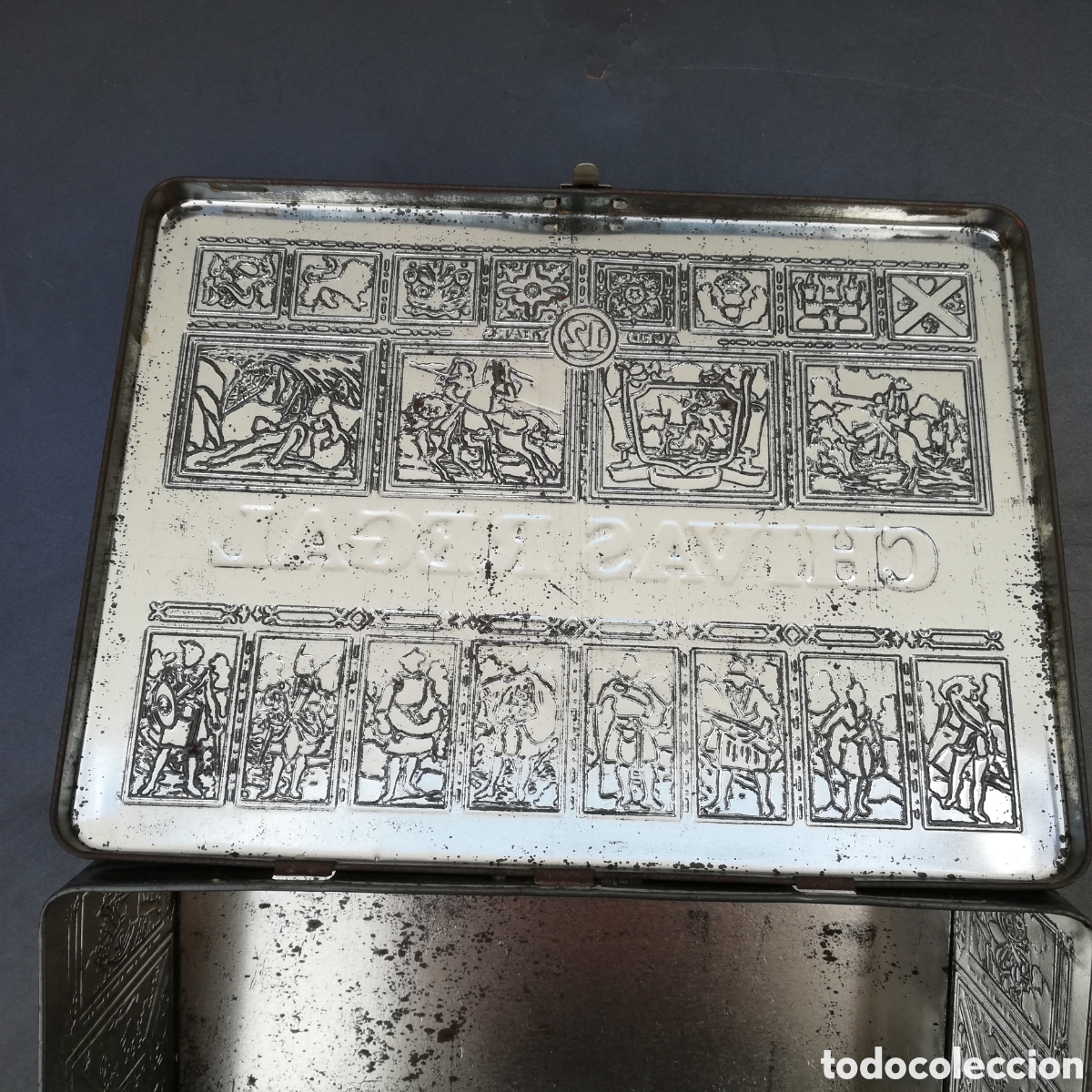 Cajas y cajitas met&aacute;licas: Caja de hojalata de Chivas - Foto 7