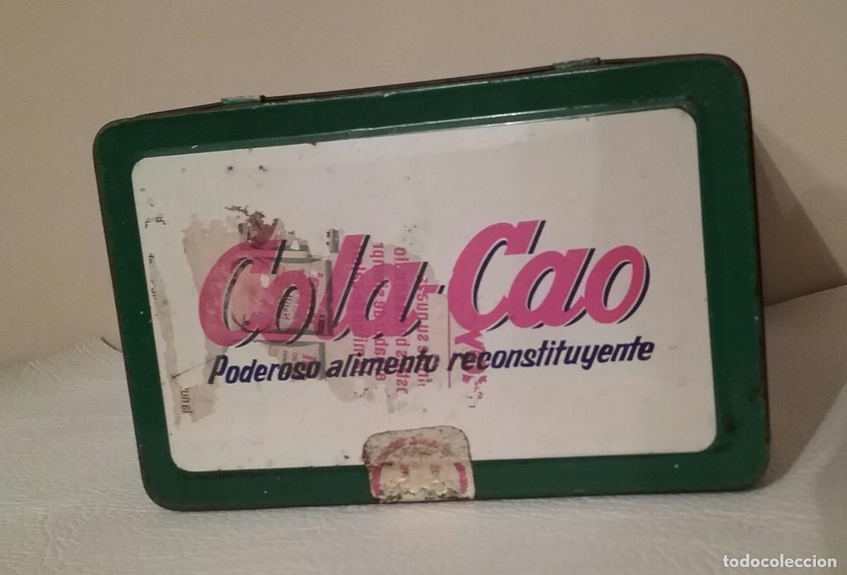 Cajas y cajitas met&aacute;licas: ANTIGUA CAJA DE COLACAO - Foto 2