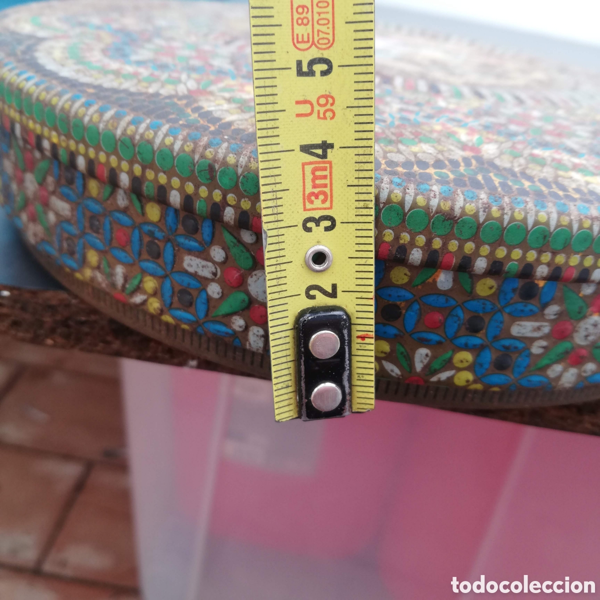Cajas y cajitas met&aacute;licas: DOS CAJAS DE LATA TORTAS Y BILLETERA - Foto 5