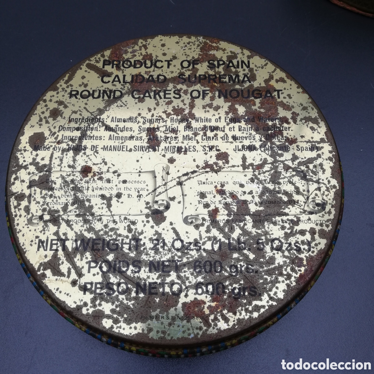 Cajas y cajitas met&aacute;licas: DOS CAJAS DE LATA TORTAS Y BILLETERA - Foto 6