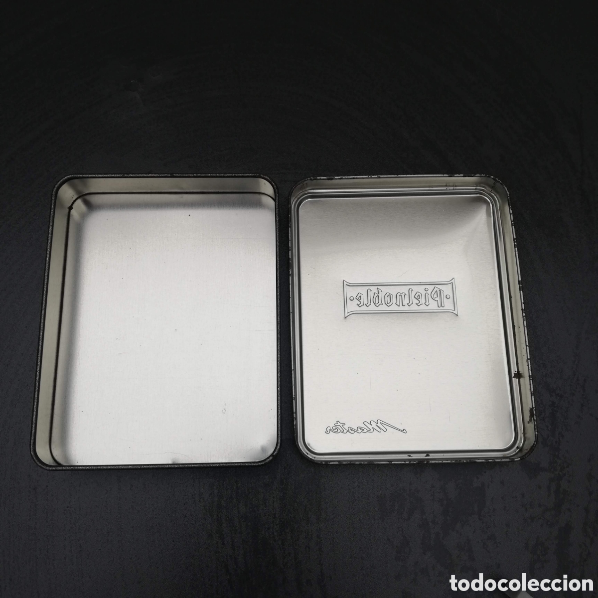 Cajas y cajitas met&aacute;licas: DOS CAJAS DE LATA TORTAS Y BILLETERA - Foto 8