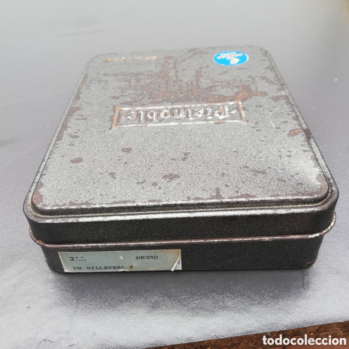 Cajas y cajitas met&aacute;licas: DOS CAJAS DE LATA TORTAS Y BILLETERA - Foto 11