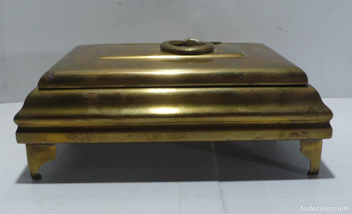 Cajas y cajitas met&aacute;licas: BONITA CAJA DE BRONCE - Foto 1