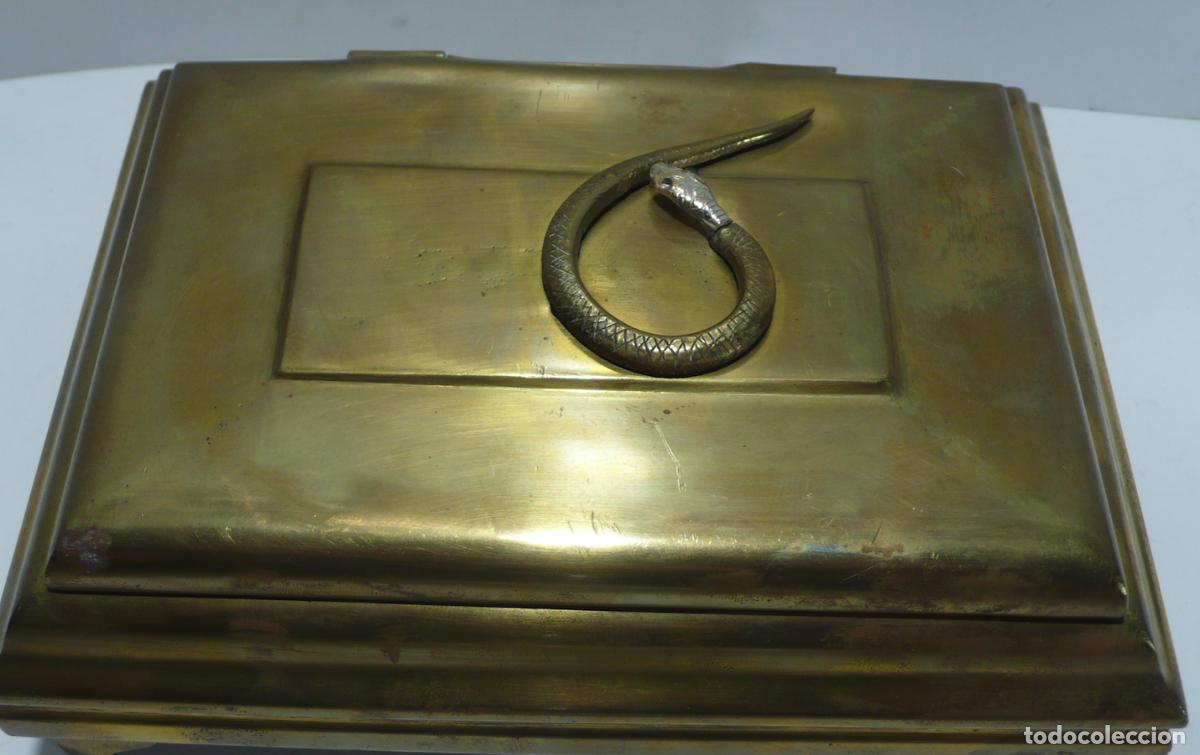 Cajas y cajitas met&aacute;licas: BONITA CAJA DE BRONCE - Foto 2