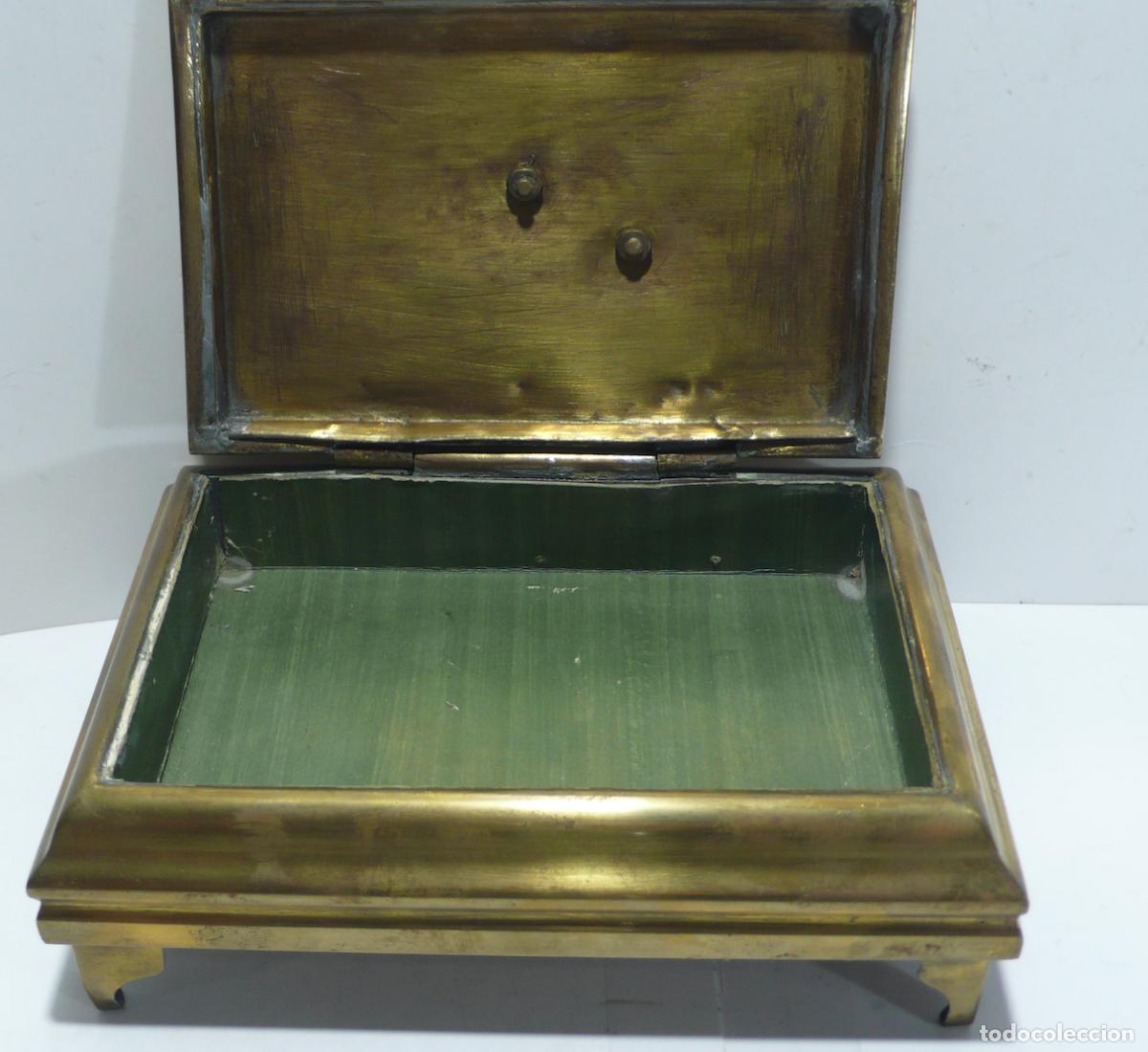Cajas y cajitas met&aacute;licas: BONITA CAJA DE BRONCE - Foto 4