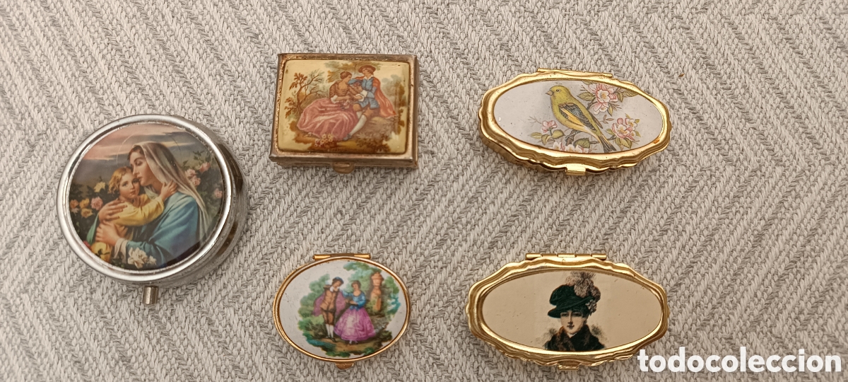 Boxes and metal boxes: Juego de 5 pastilleros