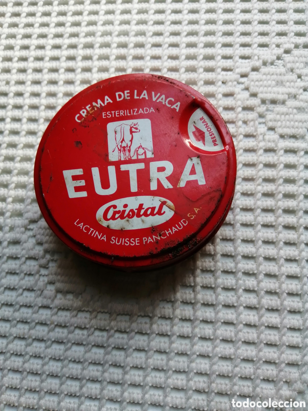 Cajas y cajitas met&aacute;licas: CAJA CREMA DE LA VACA EUTRA - Foto 1