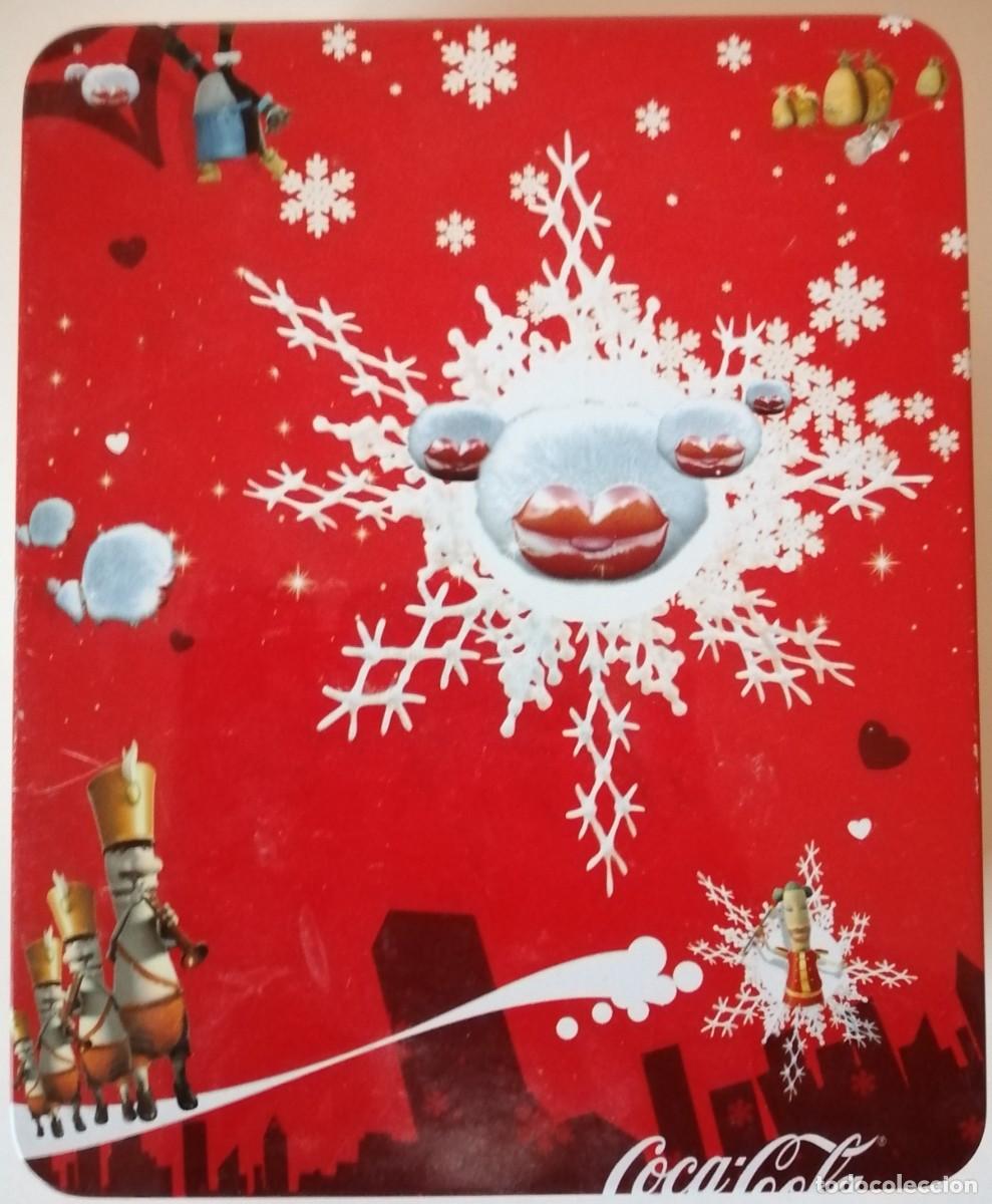 Cajas y cajitas met&aacute;licas: 2 CAJAS NAVIDE&Ntilde;AS - COCA-COLA - Foto 1