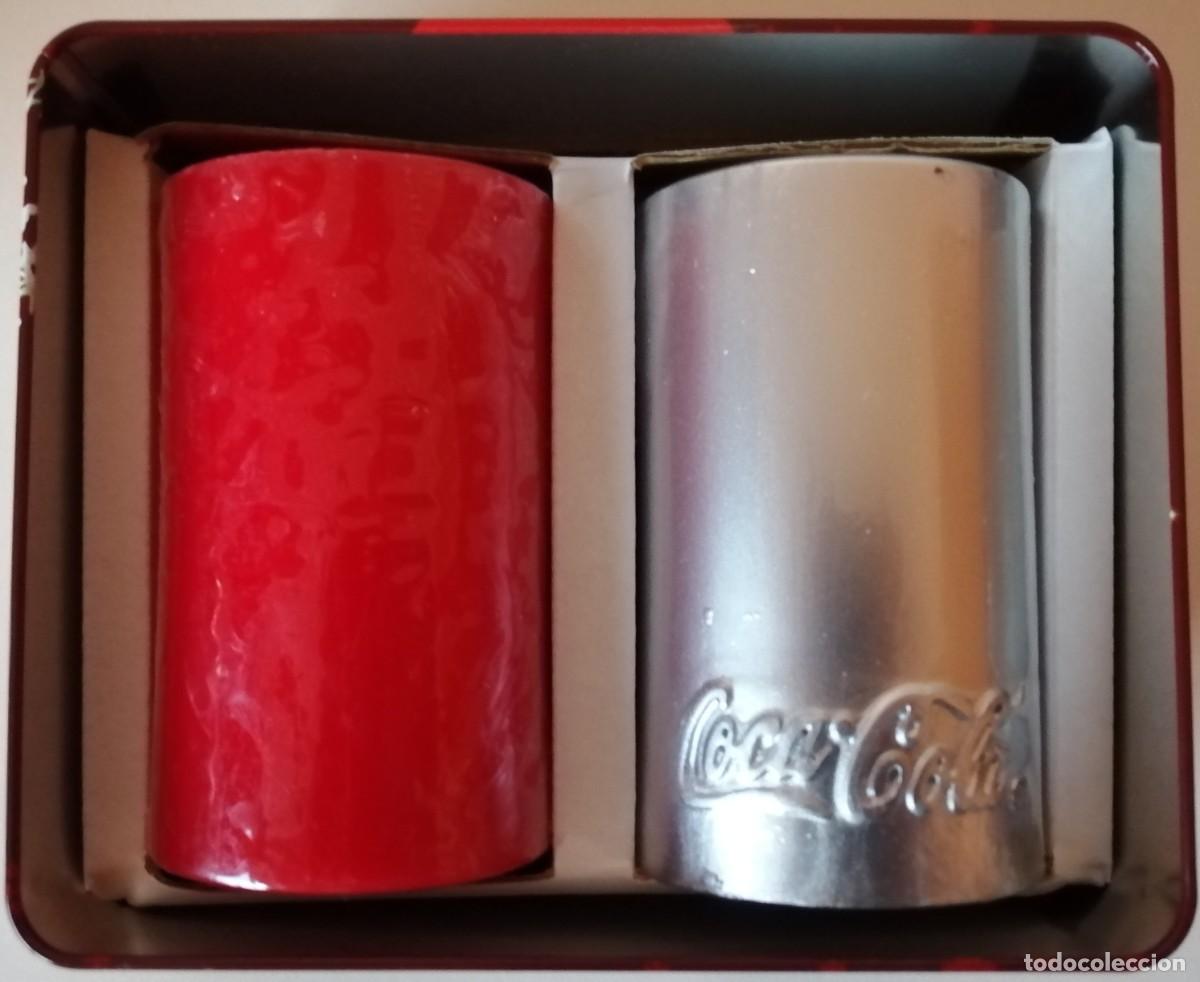 Cajas y cajitas met&aacute;licas: 2 CAJAS NAVIDE&Ntilde;AS - COCA-COLA - Foto 2
