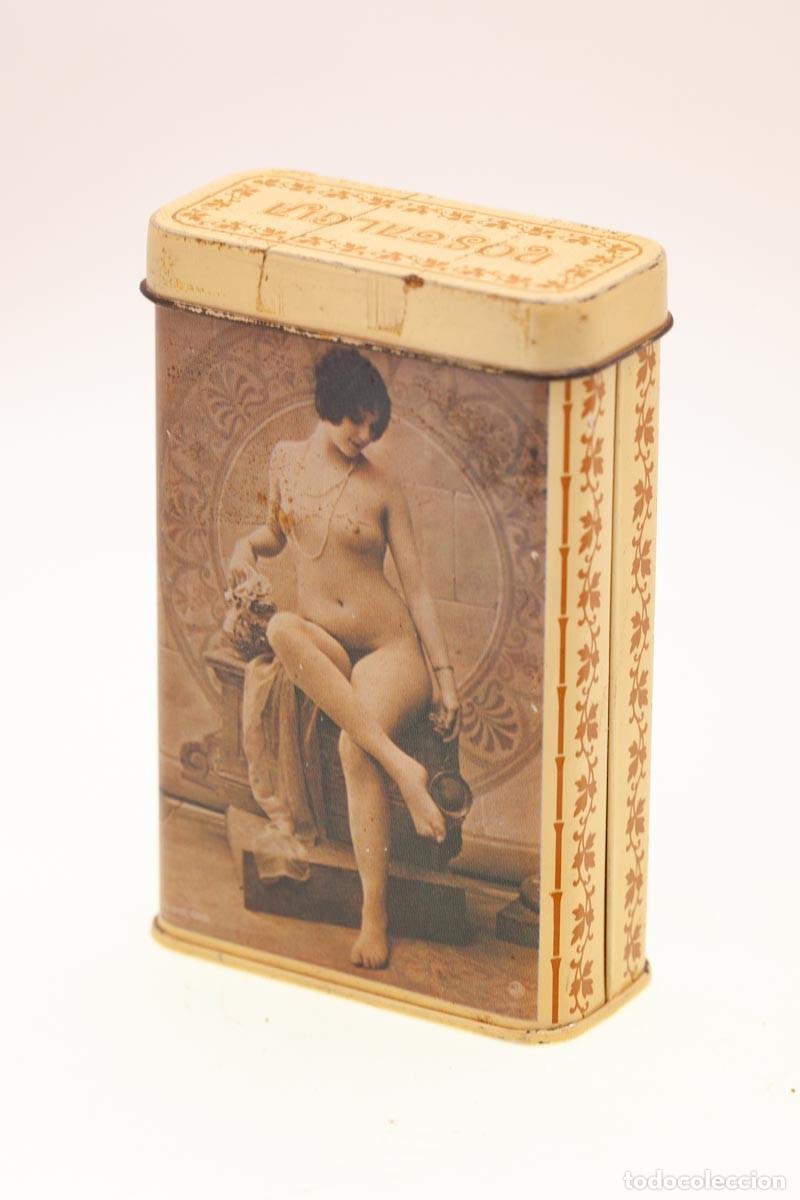 Blechdosen und Kisten: VINTAGE CAJITA METALICA SERIE NOSTALGIA EROTICA