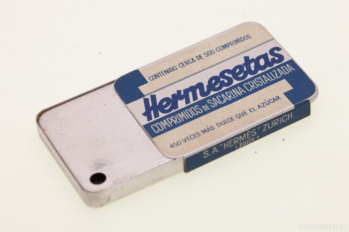 Blechdosen und Kisten: ANTIGUA CAJA METALICA HERMESETAS