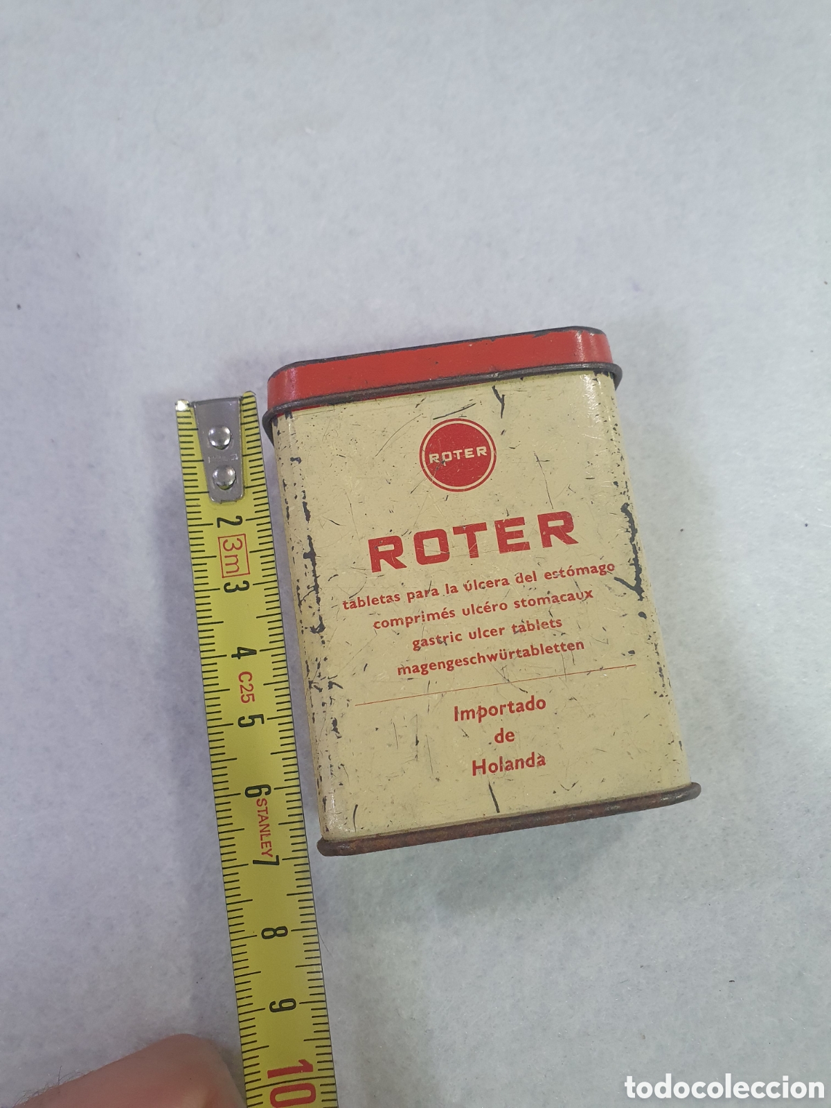 Cajas y cajitas met&aacute;licas: Lata met&aacute;lica Roter. (L28) - Foto 3