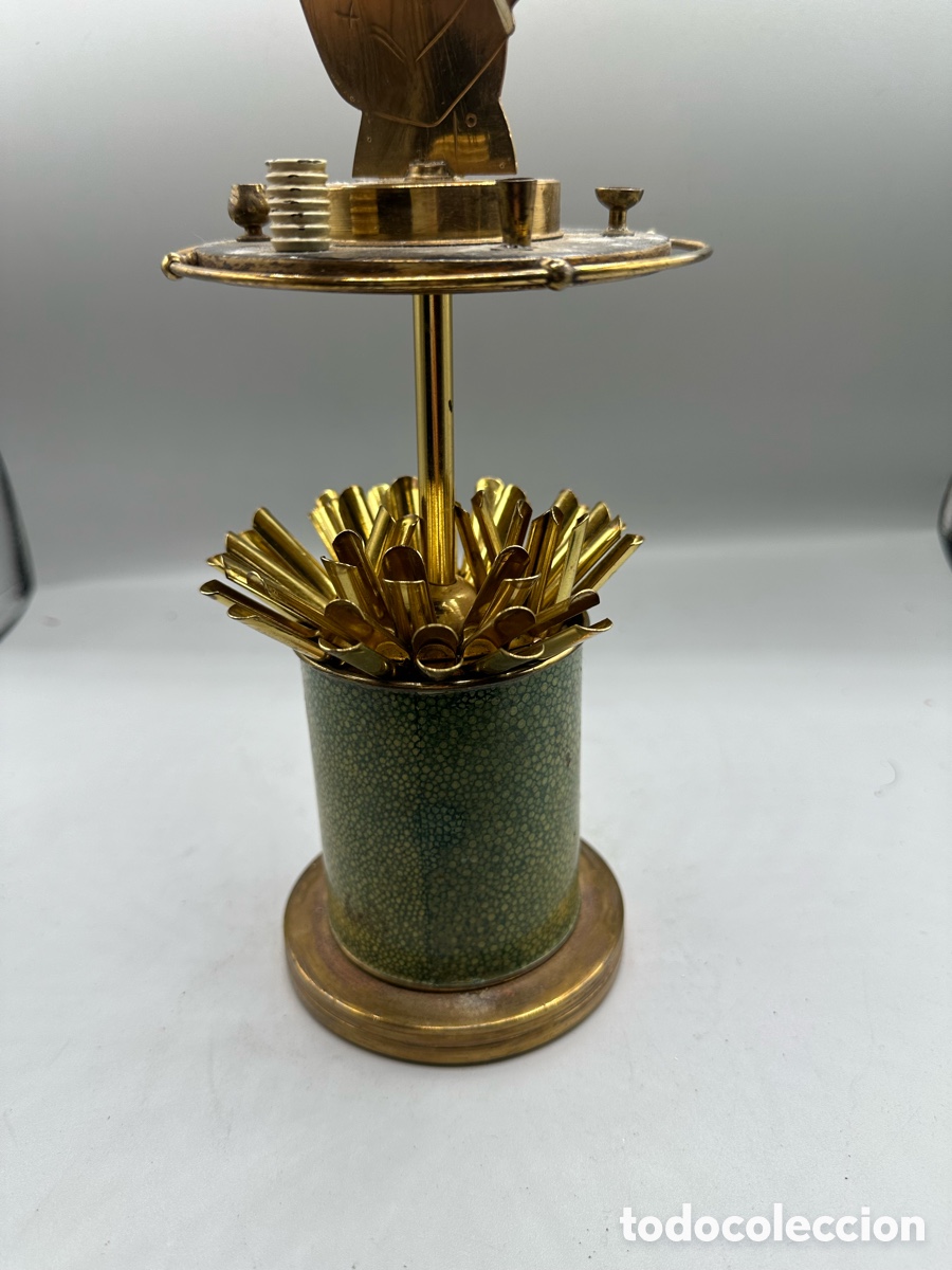 Cajas y cajitas met&aacute;licas: Rara pitillera barman art deco - Foto 6