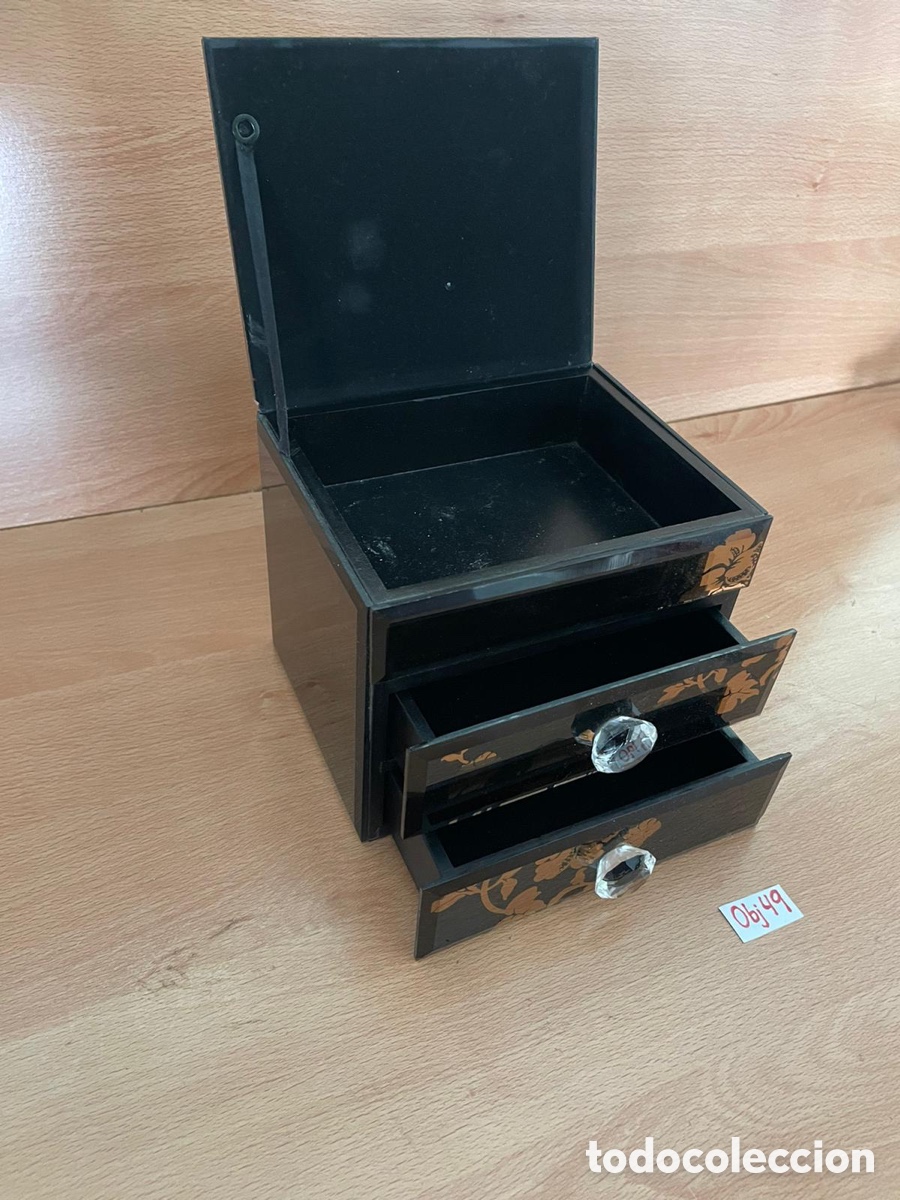 Cajas y cajitas met&aacute;licas: Joyero antiguo, Vintage - Foto 2