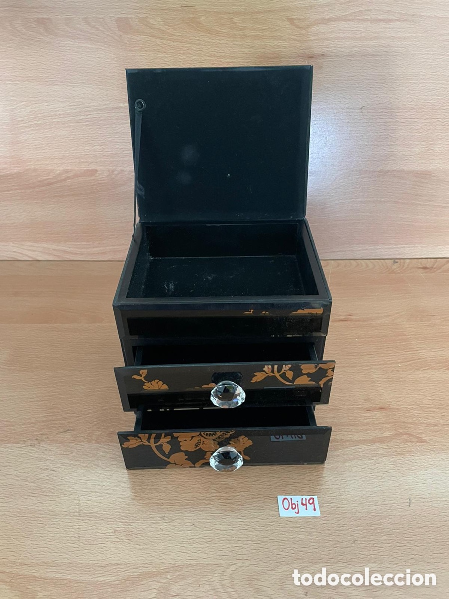 Cajas y cajitas met&aacute;licas: Joyero antiguo, Vintage - Foto 3