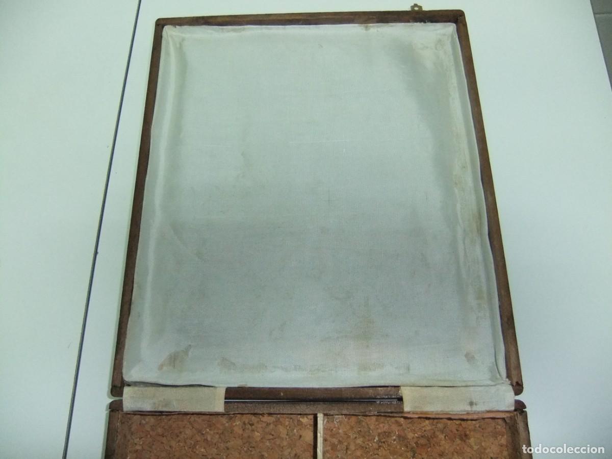 Cajas y cajitas met&aacute;licas: caja de madera para guardar coleccion - Foto 2